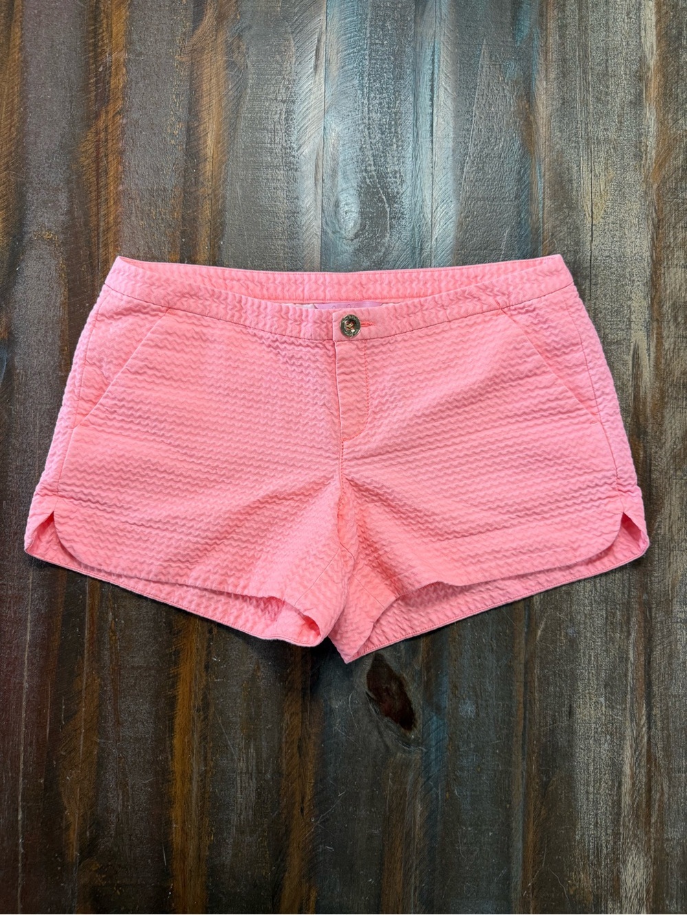 Lilly Pulitzer Women’s Size 2 100% Cotton Textured Shorts EUC